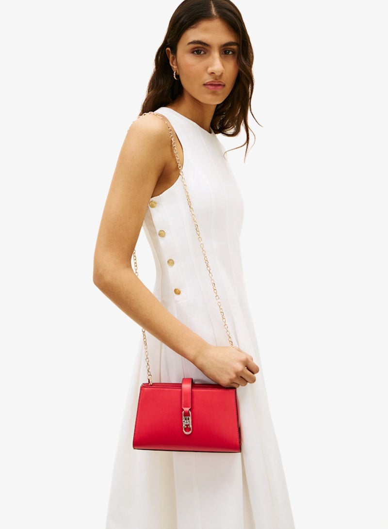 TOMMY HILFIGER TH Monogram Chain Strap Crossover Bag - Image 2